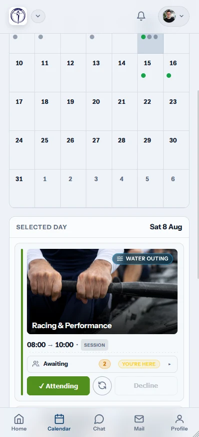 Athlete Dashboard